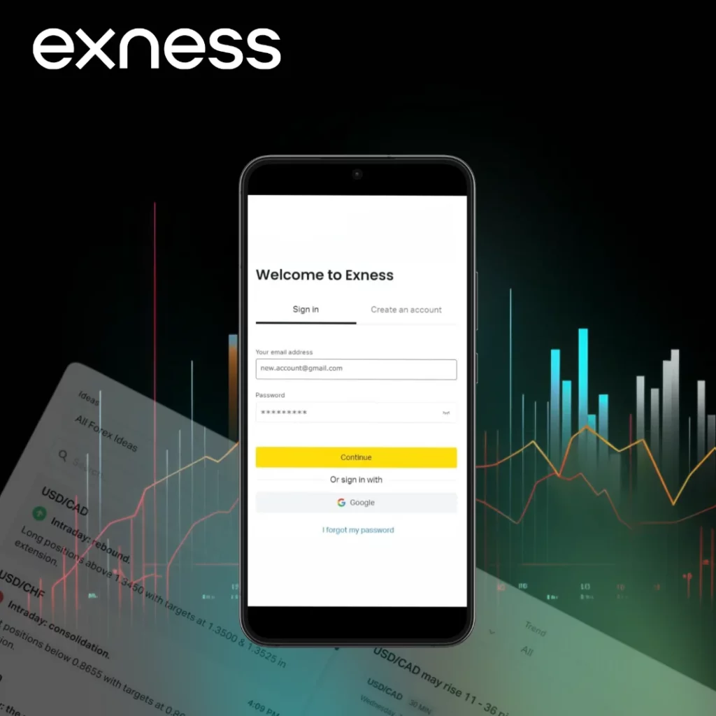 Exness sign in
